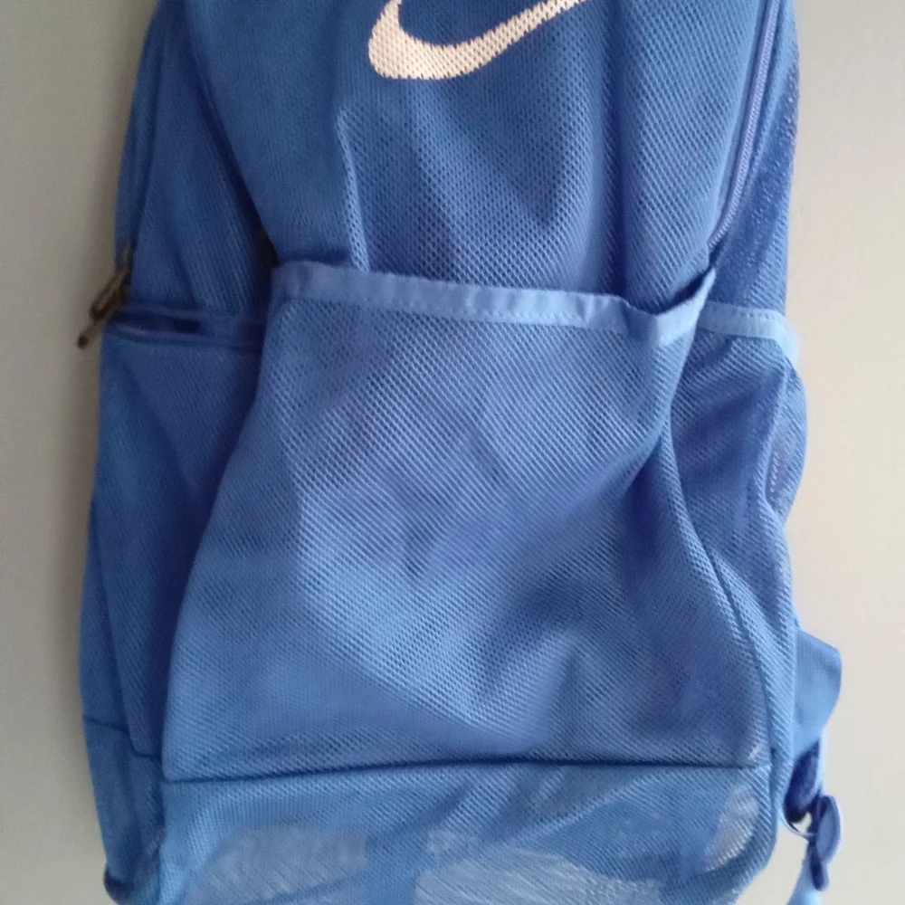 Nike Brasilia‎ Mesh Backpack Royal Blue Swoosh Logo BA5388-480